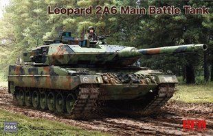 1/35&nbsp;Leopard 2A6 основной боевой танк, с рабочими гусеницами (Rye Field Model RM5065), сборная модель