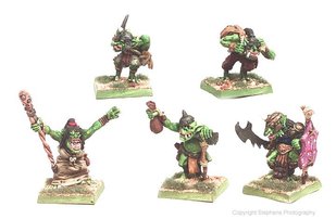 Dwarf Wars - Goblin Characters - West Wind Miniatures WWP-DW-407