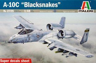 1/48 Fairchild A-10C Thunderbolt II "Blacksnakes" американский штурмовик (Italeri 2725)