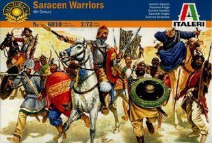 Сарацины 1/72 Saracen Warriors, Moor Warriors (Italeri 6010) 23 фигуры