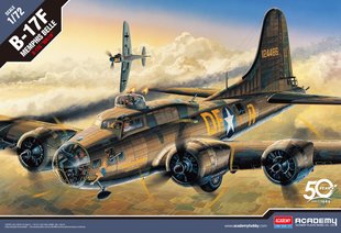 1/72 Boeing B-17F Flying Fortress "Memphis Belle" американський бомбардувальник (Academy 12495), збірна модель