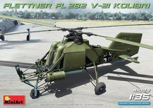 1/35 Flettner Fl 282 V-21 Kolibri німецький гелікоптер (MiniArt 41003), збірна модель
