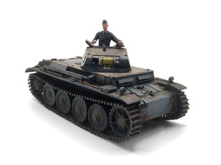 1/35 Pz.Kpfw.II Ausf.D немецкий легкий танк, готовая модель авторской работы