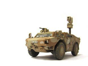1/72 Fennek бойова&nbsp;дозорно-развідувальна&nbsp;машина (авторська&nbsp;робота), готова&nbsp;модель