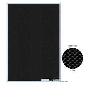 Декаль з імітацією карбону Tamiya 12679 Carbon Pattern Decal (Plain Weave/Fine)