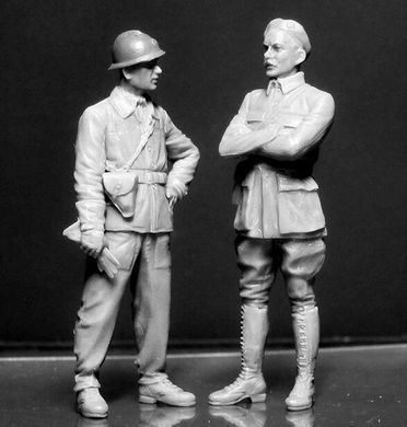 1/35 Tankmen of WWI era Танкисты Первой мировой войны (Master Box 35134) 6 фигур