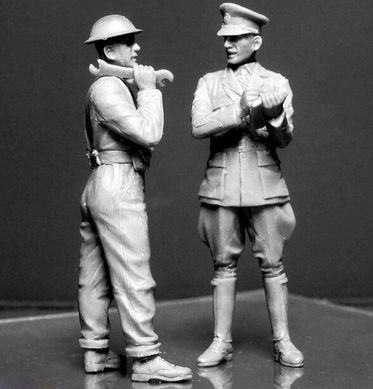 1/35 Tankmen of WWI era Танкисты Первой мировой войны (Master Box 35134) 6 фигур