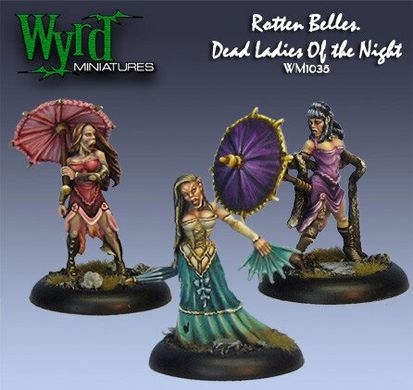 Wyrd Miniatures Rotten Belles - Dead Ladies of the Night, WYRD-WM1035