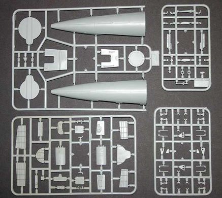 1/72 Мясищев М-50А проект сверхзвукового стратегического бомбардировщика (Amodel 72016), сборная модель