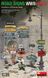 1/35 Итальянские дорожные знаки, Вторая мировая (Miniart 35611), сборные пластиковые + декаль