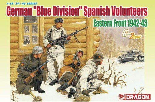 1:35 German Blue Division Spanish Volunteers, Eastern Front 1942-43