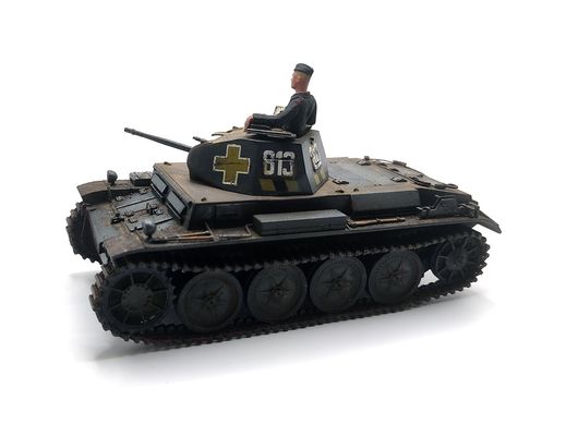 1/35 Pz.Kpfw.II Ausf.D немецкий легкий танк, готовая модель авторской работы