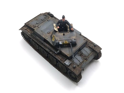 1/35 Pz.Kpfw.II Ausf.D немецкий легкий танк, готовая модель авторской работы