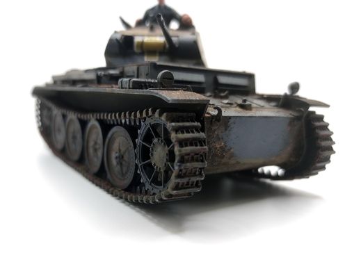 1/35 Pz.Kpfw.II Ausf.D немецкий легкий танк, готовая модель авторской работы