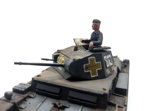 1/35 Pz.Kpfw.II Ausf.D немецкий легкий танк, готовая модель авторской работы