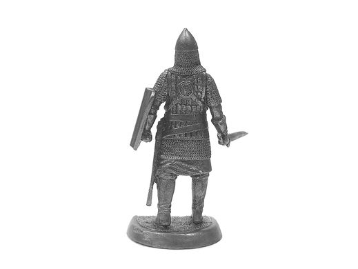 54мм Воин Руси, коллекционная оловянная миниатюра