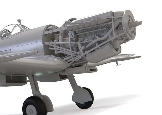 1/24&nbsp;Supermarine Spitfire Mk.IXc "Flying Dray - Beer Away" британський винищувач (Airfix A17001A), збірна модель