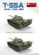 1/35 Т-55А ранний образца 1965 года, модель с интерьром (MiniArt 37016), сборная модель
