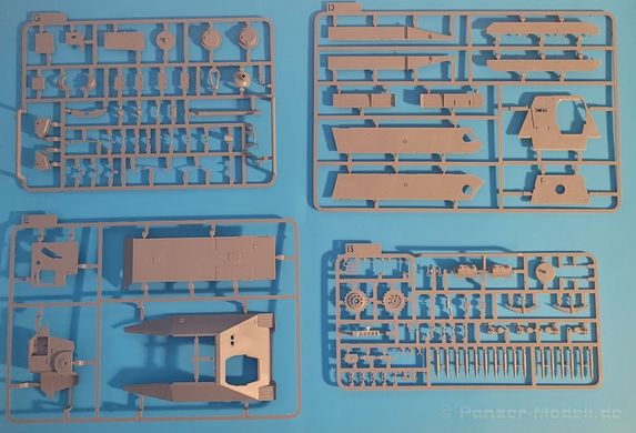 1/35 Pzj G13 швейцарская САУ (Takom 2177), сборная модель