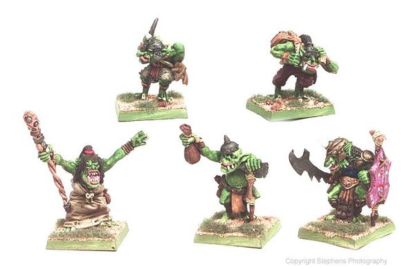 Dwarf Wars - Goblin Characters - West Wind Miniatures WWP-DW-407