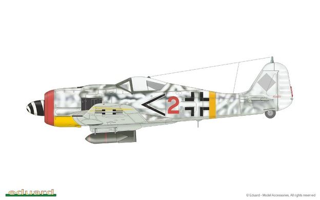 1/72 Focke-Wulf FW-190F-8 германский истребитель _Weekend Edition_ (Eduard 7440)