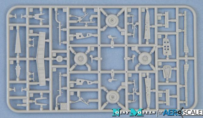 1/48 P-51H Mustang американський винищувач (ModelSvit 4821), збірна модель
