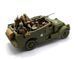 1/35 M3 Scout Car американський бронеавтомобіль з фігурами, готова модель авторської роботи