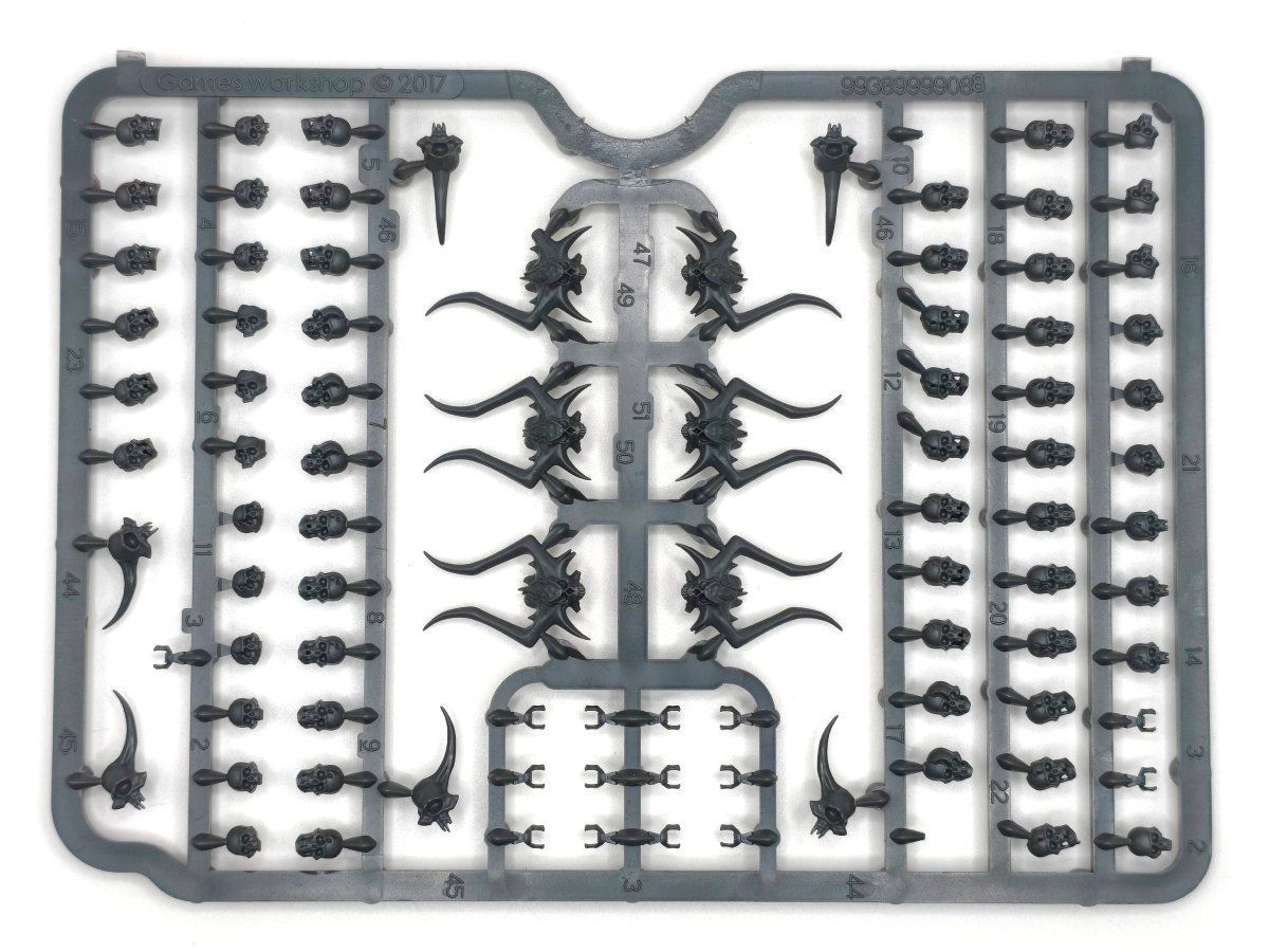 2 Boîtes De Crânes Warhammer Citadel - Accessoires Pour Warhammer 40K Et Age Of Sigmar - 340 Crânes Plastique