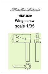 1/35 Винт микрометрический * 100 штук (Metallic Details MDR3510) Wing screw
