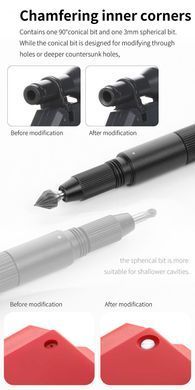 Насадка з конусною фрезою 90 градусів для DSPIAE AT-CT &ldquo;I-deal&rdquo; Plastic Chamfering Tool