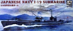 Japanese Navy I-19 Submarine 1:350