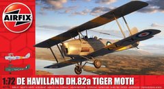 1/72 De Havilland DH.82a Tiger Moth учебно-тренировочный самолет (Airfix 02106) сборная модель
