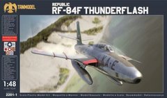 1/48 Republic RF-84F Thunderflash реактивный самолет (Tanmodel 2201-01) сборная модель