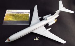 1/144 Фототравление для самолета Туполев Ту-154: экстерьер (для моделей Звезда) (Metallic Details MD14402)