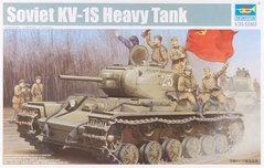 1/35 КВ-1С советский тяжёлый танк (Trumpeter 01566), сборная модель