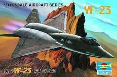 1/144 YF-23 американский опытный самолет (Trumpeter 01332) сборная модель