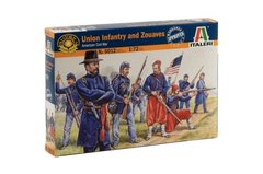 1/72 Union Infantry and Zouaves, American Civil War (Italeri 6012) 50 фигур