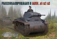 1/72 Pz.Kpfw.II Ausf.A1/A2/A3 німецький танк, збірна модель + журнал (IBG Models W-002)