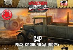 1/72 C4P польский артиллерийский тягач + журнал (First To Fight 042) сборка без клея