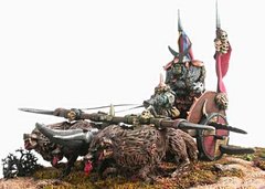 Mirliton Miniatures - Миниатюра 25-28 mm Fantasy - Orc General War Chariot - MRLT-OR007