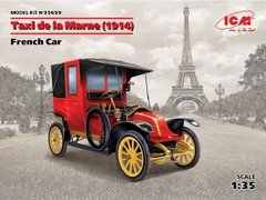 1/35 Автомобиль Ford Taxi de la Marne 1914 (ICM 35659), сборная модель