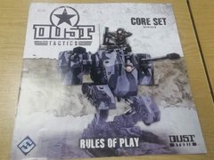 Книга правил Dust Tactics Rules of Play. Core Set revised
