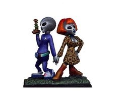 Fenryll Miniatures - Mr. and Mrs. Roswell - FNRL-TC38