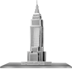 Empire State Building, сборная металлическая модель IconX ICX010 3D-пазл