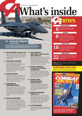 Журнал "Combat Aircraft" 11/2014 March Volume 15 Number 22. America's best-selling military aviation magazine (англійською мовою)