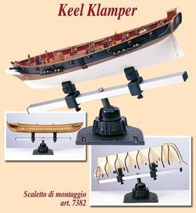 Стапель для судомоделей (Keel Klamper) Amati Modellismo 7382