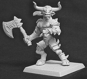 Reaper Miniatures Warlord - Minotaur of the Maze - RPR-14007