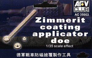 Набор для имитации покрытия Zimmerit в масштабе 1/35