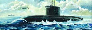 1/144 Советская подводная лодка Варшавянка, класс Кило (Trumpeter 05903) сборная модель
