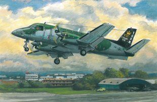 1/72 Embraer C-95AM бразильський легкий військово-транспортний літак (Sova-M 72065), збірна модель